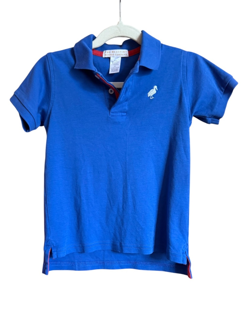 The Beaufort Bonnet Company Boys' Blue Polo Shirt Size 4T